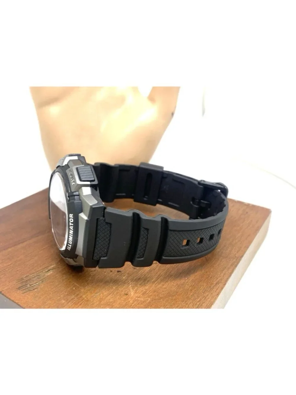 Casio Men's Watch AE1000W Black Resin Digital Quartz Sport World Time 3198 43mm